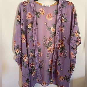 Womens open cardigan cover shirt